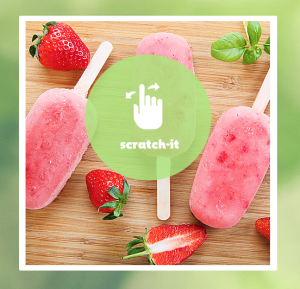 Summer Inspiration Strawberry Scratch-it